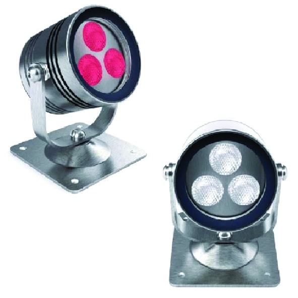 Proiettore LED Ultra Piatto Per Esterno IP65 - 230V Con Led Nichia E Vetro Temperato - Faretto Da Giardino - 6